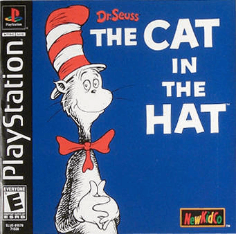The Cat in the Hat box art for Playstation